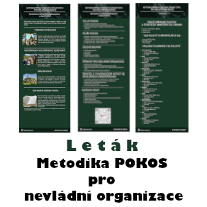 Leták metodika POKOS pro nevládní organizace