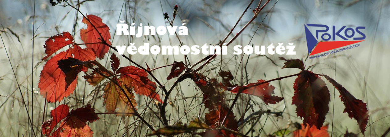 Říjnová vědomostní soutěž POKOS