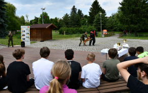 Ukázka kynologů